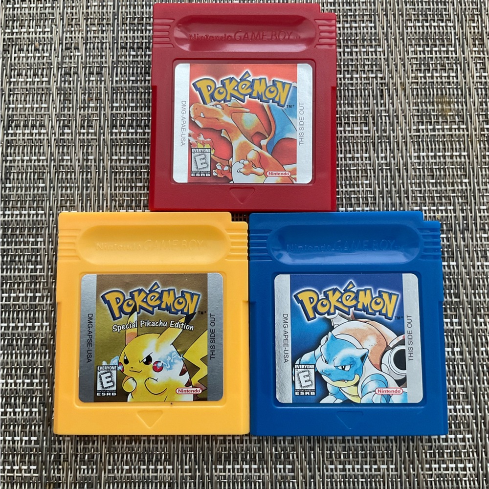 Pokemon GBC Gameboy Color Games